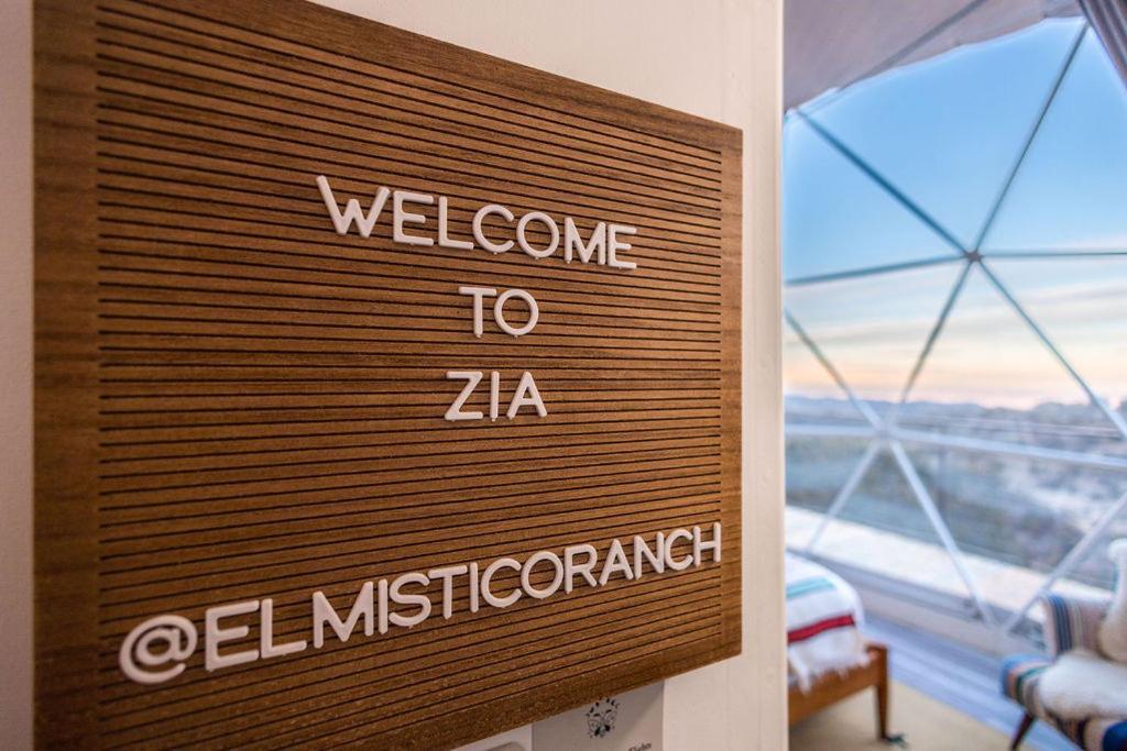 Zia Geo Dome At El Mistico Ranch, Glamping Villa Nogal Exterior photo